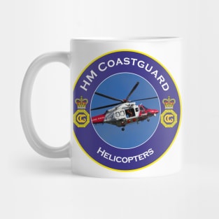 HM Coastguard search and rescue Helicopter, Mug